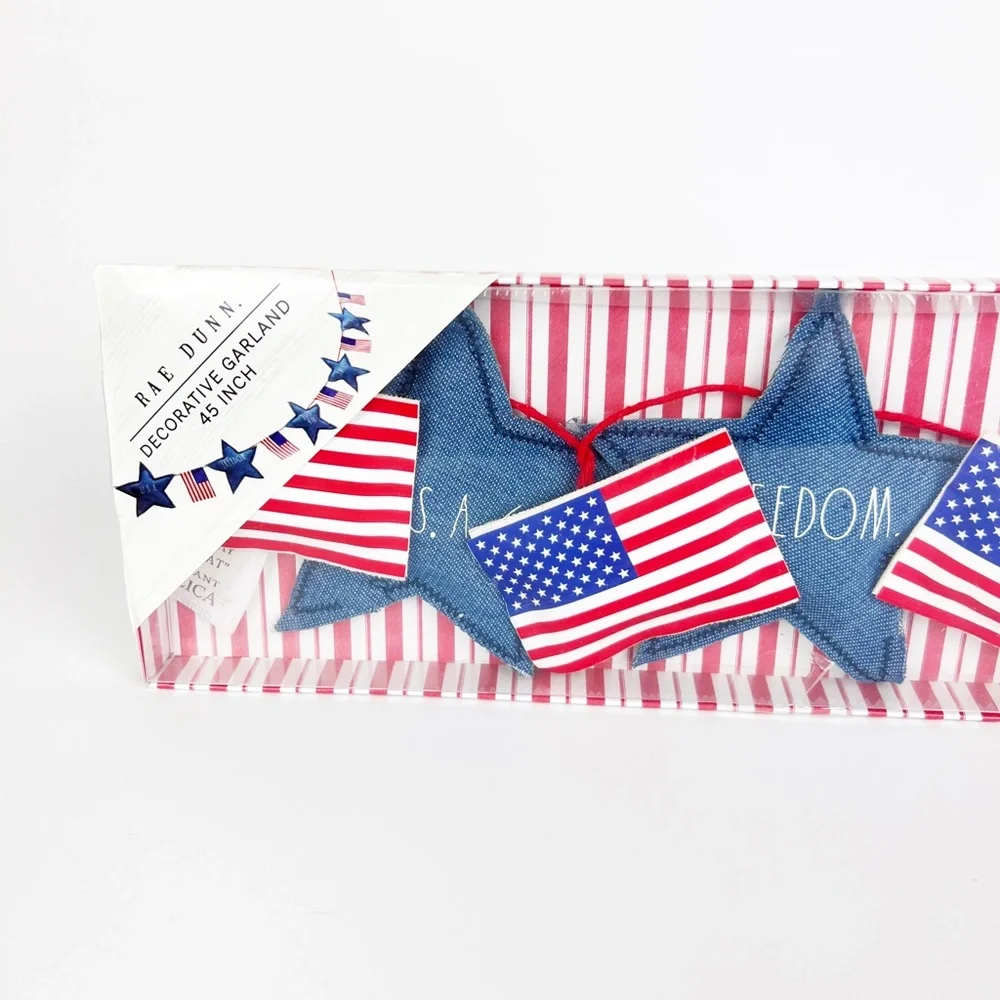 Rae Dunn USA 4th of July Stars 45
